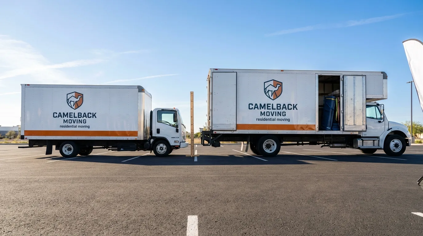 Moving truck size capacity guide in Beaver Falls